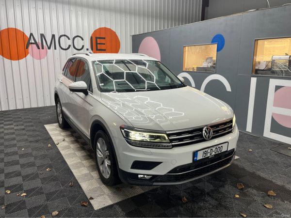 Volkswagen Tiguan SUV, Diesel, 2019, White