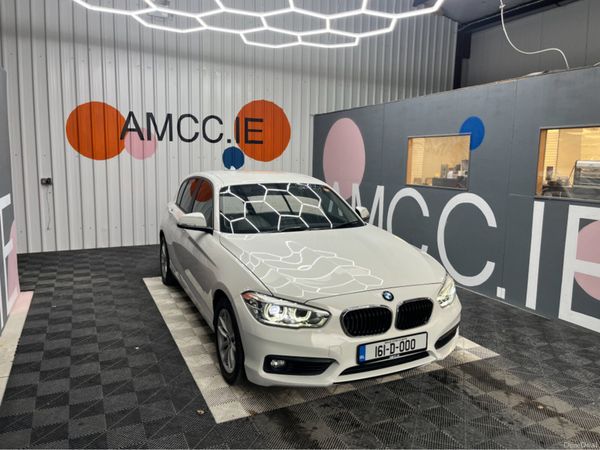 BMW 1-Series Hatchback, Petrol, 2016, White