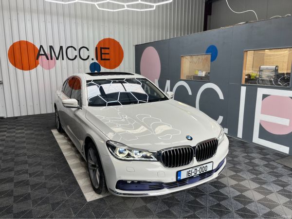 BMW 7-Series Saloon, Petrol Plug-in Hybrid, 2016, White