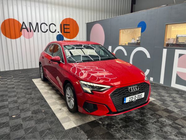 Audi A3 Hatchback, Petrol, 2022, Red