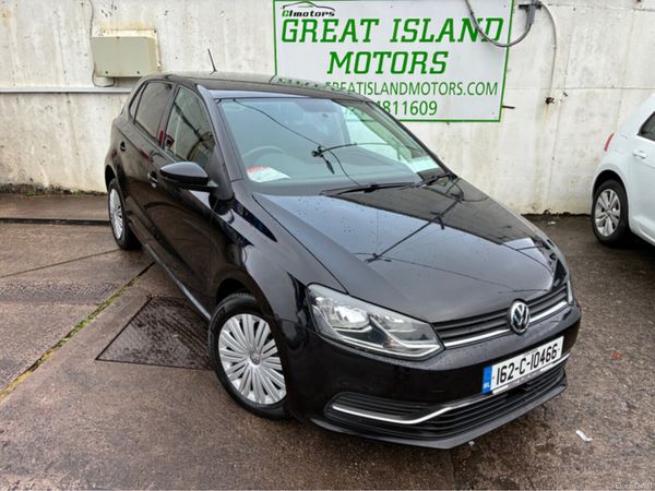 Volkswagen Polo Hatchback, Petrol, 2016, Black