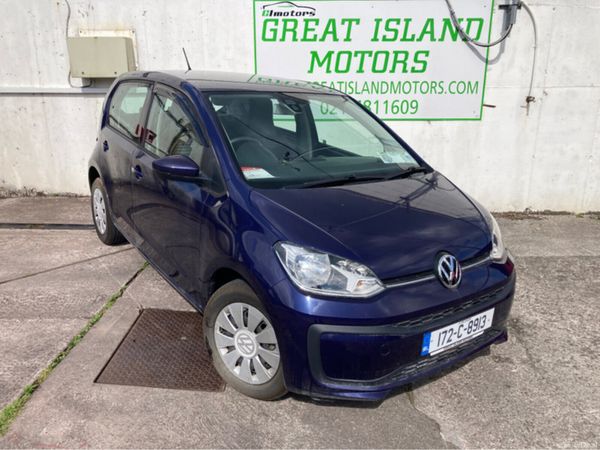 Volkswagen up! Hatchback, Petrol, 2017, Blue