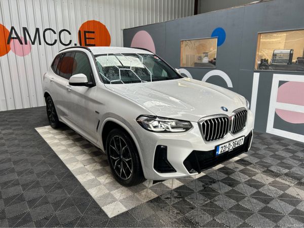 BMW X3 SUV, Petrol Plug-in Hybrid, 2022, White