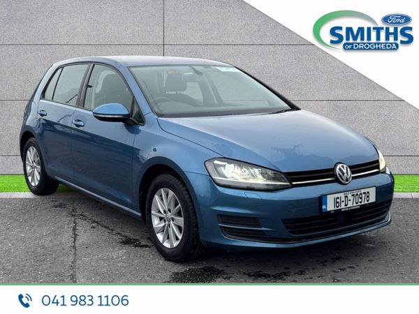Volkswagen Golf Hatchback, Petrol, 2016, Blue