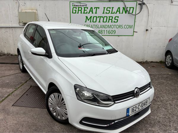 Volkswagen Polo Hatchback, Petrol, 2016, White