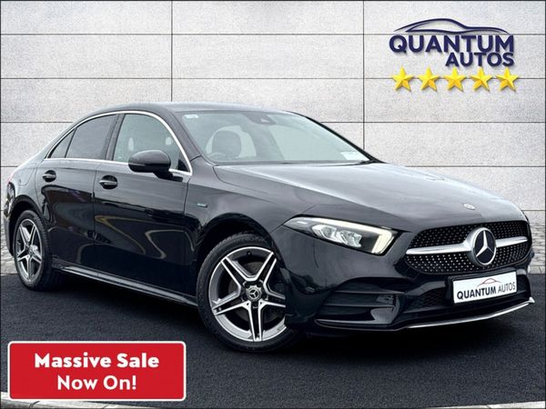 Mercedes-Benz A-Class Saloon, Petrol Plug-in Hybrid, 2021, Black