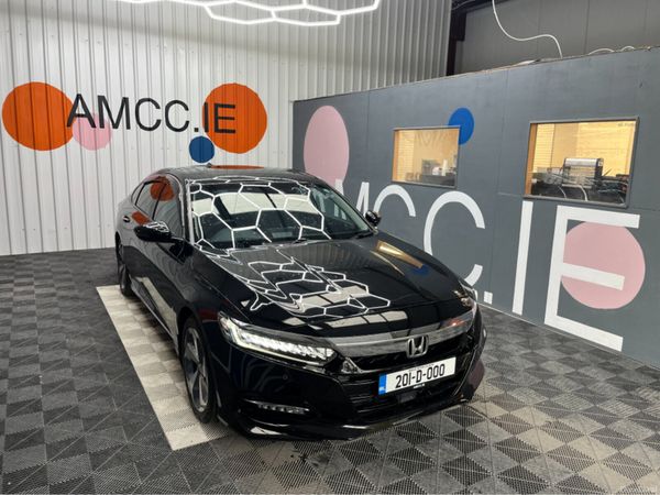 Honda Accord Saloon, Petrol Hybrid, 2020, Black