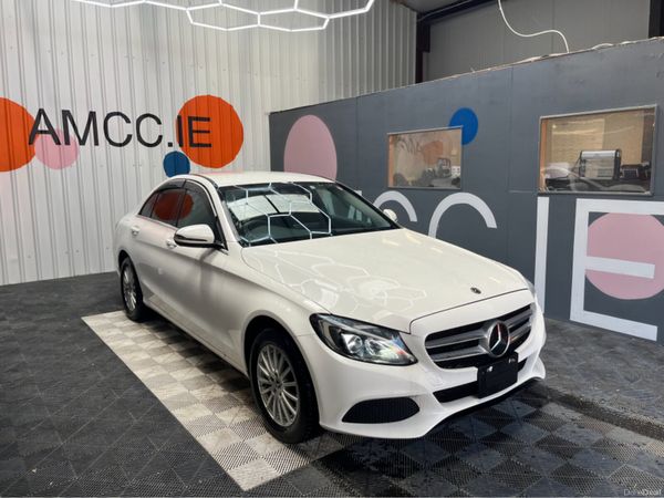 Mercedes-Benz C-Class Saloon, Petrol, 2017, White