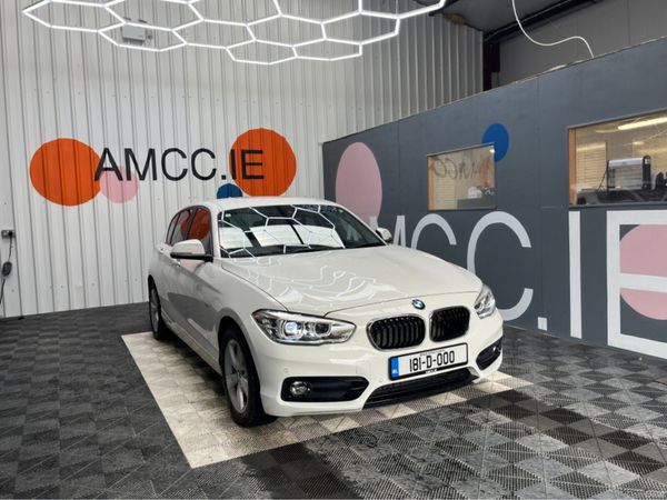 BMW 1-Series Hatchback, Diesel, 2018, White