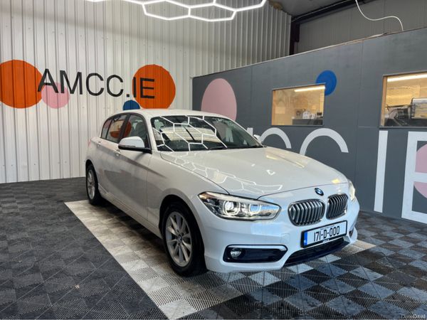 BMW 1-Series Hatchback, Diesel, 2017, White