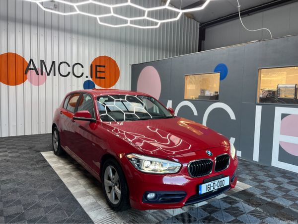 BMW 1-Series Hatchback, Diesel, 2016, Red
