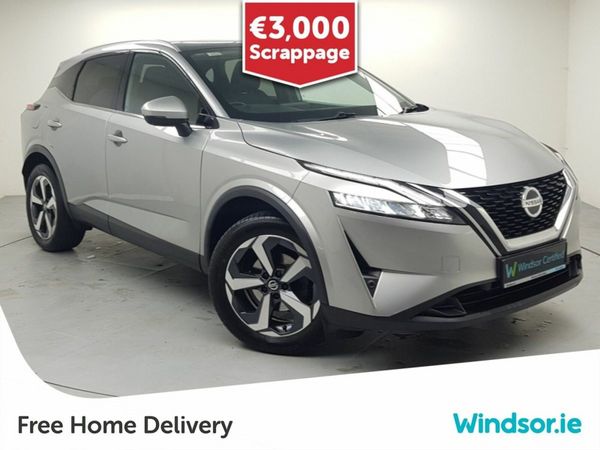 Nissan Qashqai MPV, Petrol, 2022, Grey