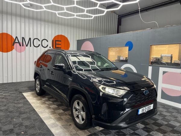 Toyota RAV4 SUV, Petrol Hybrid, 2019, Black