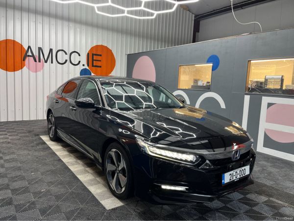 Honda Accord Saloon, Petrol Hybrid, 2021, Black