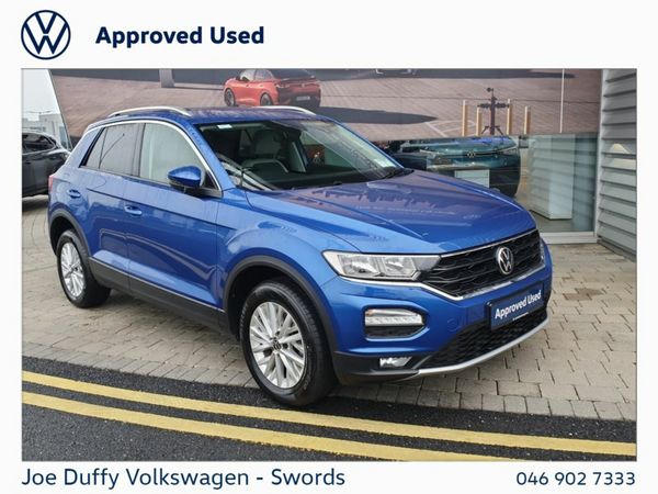 Volkswagen T-Roc SUV, Petrol, 2022, Blue