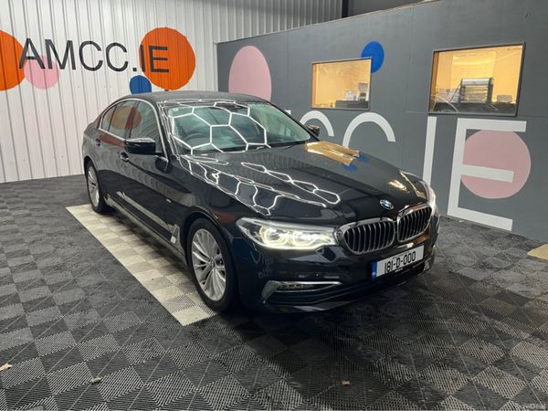 BMW 5-Series Saloon, Diesel, 2018, Black