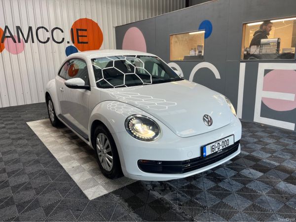 Volkswagen Beetle Hatchback, Petrol, 2016, White