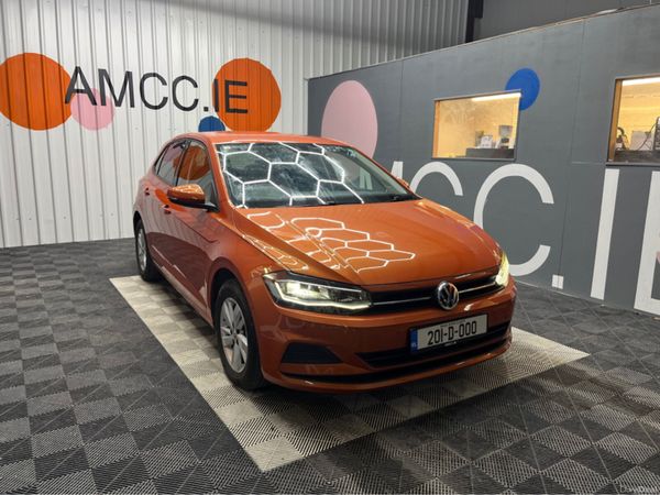 Volkswagen Polo Hatchback, Petrol, 2020, Orange