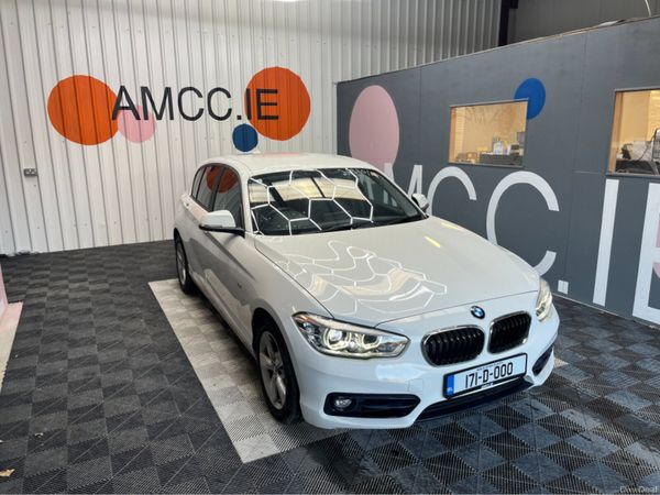 BMW 1-Series Hatchback, Petrol, 2017, White