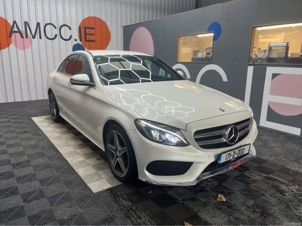 Mercedes-Benz C-Class Saloon, Diesel, 2017, White