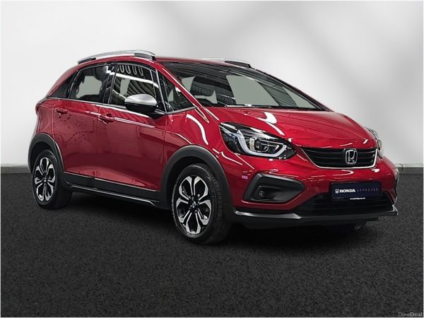 Honda Jazz Hatchback, Petrol Hybrid, 2023, Red