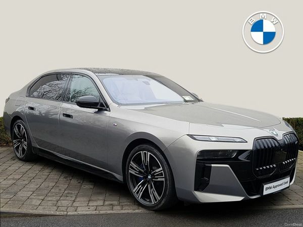 BMW 7-Series Saloon, Petrol Plug-in Hybrid, 2024, Grey