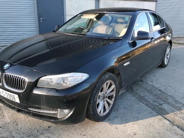 BMW 5-Series Saloon, Diesel, 2013, Black