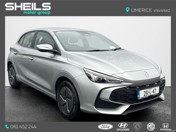 MG MG3 Hatchback, Petrol Hybrid, 2025, Grey