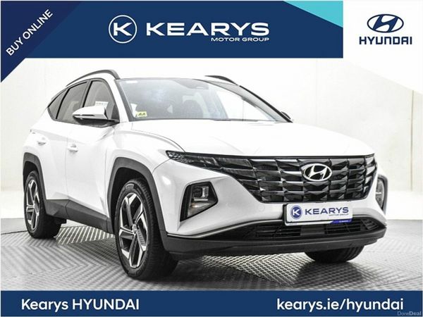 Hyundai Tucson SUV, Petrol Plug-in Hybrid, 2023, White