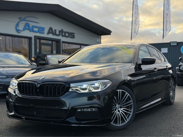 BMW 5-Series Saloon, Diesel, 2018, Black