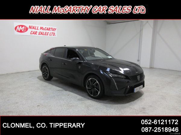 Peugeot 408 Hatchback, Petrol, 2023, Black