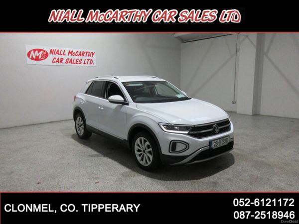 Volkswagen T-Roc SUV, Petrol, 2023, White