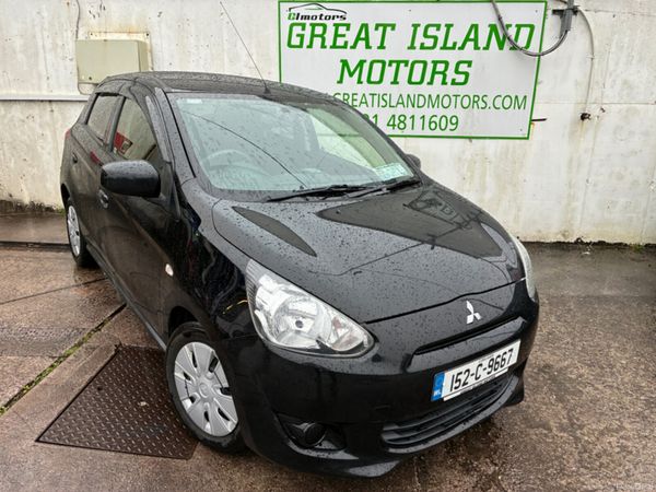 Mitsubishi Mirage Hatchback, Petrol, 2015, Black