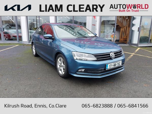 Volkswagen Jetta Saloon, Diesel, 2017, Blue