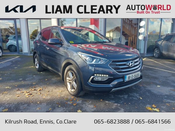 Hyundai Santa Fe SUV, Diesel, 2018, Blue