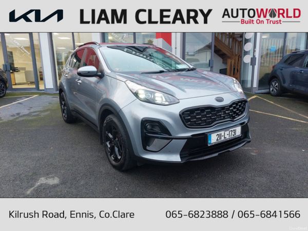 Kia Sportage MPV, Diesel Hybrid, 2021, Grey