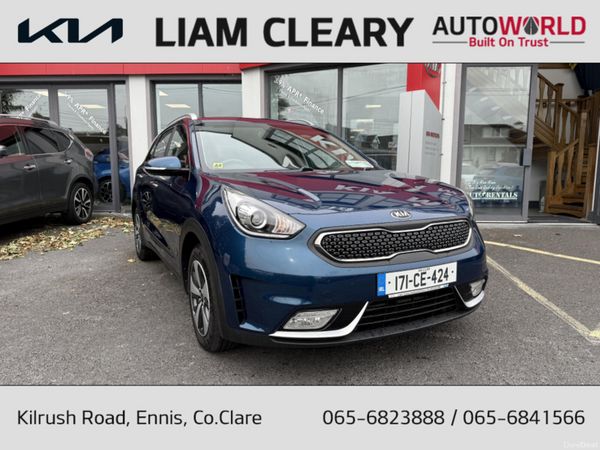 Kia Niro Estate, Petrol Hybrid, 2017, Blue