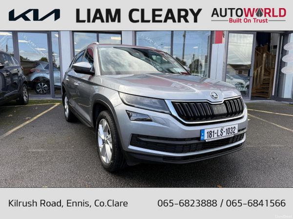 Skoda Kodiaq Estate, Diesel, 2018, Grey