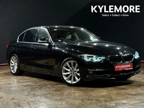 BMW 3-Series Saloon, Petrol Hybrid, 2016, Black