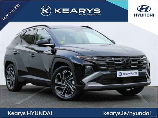Hyundai Tucson SUV, Petrol Plug-in Hybrid, 2025, Black