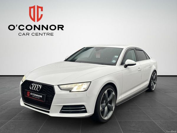 Audi A4 Saloon, Petrol, 2016, White