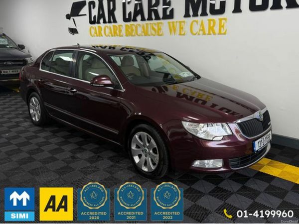 Skoda Superb Saloon, Diesel, 2013, Red