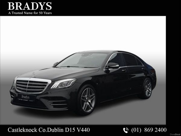 Mercedes-Benz S-Class Saloon, Diesel, 2018, Black