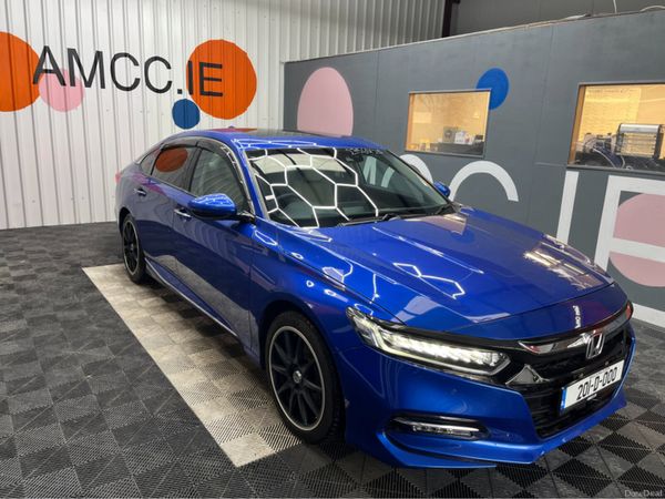 Honda Accord Saloon, Petrol Hybrid, 2020, Blue