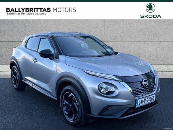 Nissan Juke SUV, Petrol Hybrid, 2024, Grey