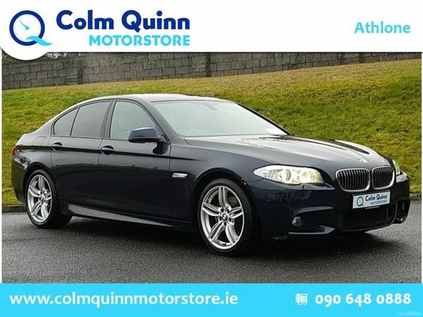 BMW 5-Series Saloon, Diesel, 2013, Black