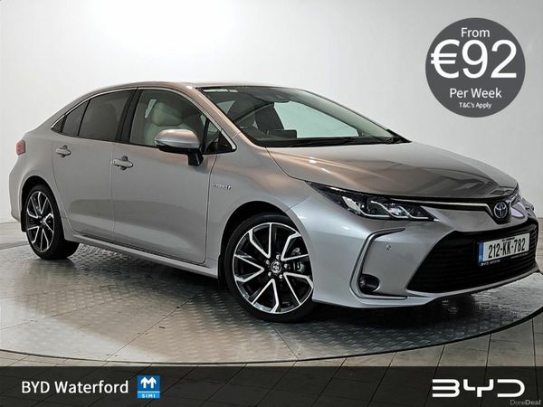 Toyota Corolla Saloon, Petrol Hybrid, 2021, Grey
