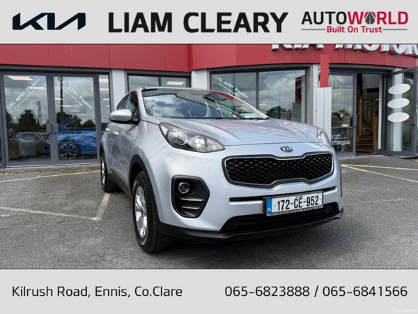 Kia Sportage Estate, Diesel, 2017, Silver