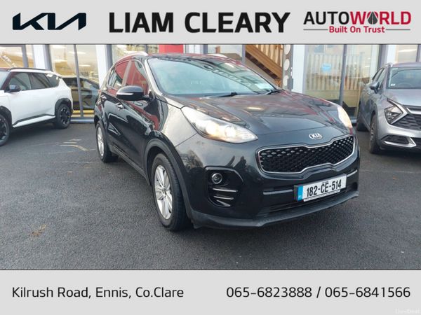 Kia Sportage MPV, Diesel, 2018, Black