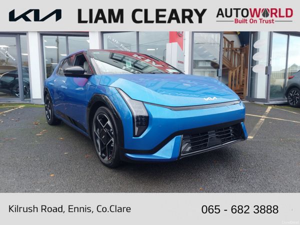 Kia EV4 Hatchback, Electric, 2026, Blue